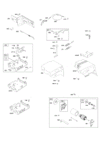 Controls, Electric Starter, Governor Spring parts for Briggs & Stratton Engine 20H232-0124-B1 from AppliancePartsPros.com