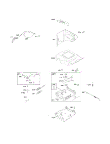 Controls, Governor Spring parts for Briggs & Stratton Engine 20M107-0146-E1 from AppliancePartsPros.com