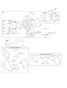 Cylinder Head, Gasket Set - Engine, Gasket Set - Valve, Valves parts for Briggs & Stratton Engine 20M114-0922-E1 from AppliancePartsPros.com