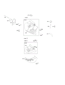 Shrouds parts for Briggs & Stratton Engine 20M212-0100-E1 from AppliancePartsPros.com