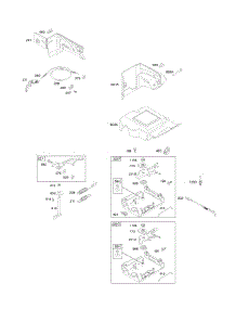 Controls, Governor Spring parts for Briggs & Stratton Engine 20P237-0115-E1 from AppliancePartsPros.com