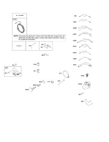 Alternator, Ignition parts for Briggs & Stratton Engine 20S132-0111-F1 from AppliancePartsPros.com