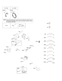 Alternator, Ignition parts for Briggs & Stratton Engine 20S257-0124-F1 from AppliancePartsPros.com