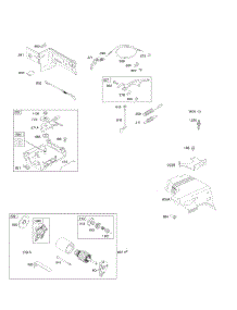 Controls, Electric Starter, Governor Spring parts for Briggs & Stratton Engine 20T212-1125-F1 from AppliancePartsPros.com