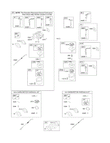 Carburetor, Kit - Carburetor Overhaul parts for Briggs & Stratton Engine 212312-0570-E1 from AppliancePartsPros.com