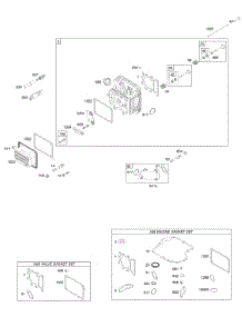 Head, Kit / Gasket Sets - Engine, Kit / Gasket Sets - Valve parts for Briggs & Stratton Engine 212702-0114-E2 from AppliancePartsPros.com