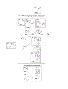 Carburetor, Kit - Carburetor Overhaul parts for Briggs & Stratton Engine 217302-0122-H1 from AppliancePartsPros.com