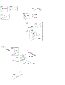 Controls, Fuel Supply parts for Briggs & Stratton Engine 217702-0111-B1 from AppliancePartsPros.com