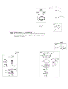 Alternator, Electric Starter, Ignition parts for Briggs & Stratton Engine 217707-0299-E1 from AppliancePartsPros.com