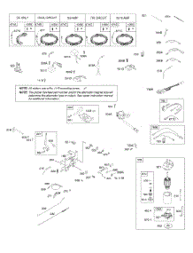 Alternator, Controls, Electric Starter, Governor Spring, Ignition parts for Briggs & Stratton Engine 219907-0119-E1 from AppliancePartsPros.com