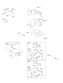 Controls, Governor Spring parts for Briggs & Stratton Engine 21A416-0113-E1 from AppliancePartsPros.com