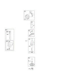 Camshaft, Crankshaft, Lubrication, Piston, Rings, Connecting Rod parts for Briggs & Stratton Engine 21A707-0260-E1 from AppliancePartsPros.com
