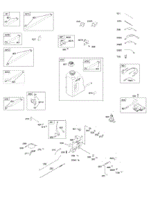 Fuel Supply, Governor Spring, Ignition parts for Briggs & Stratton Engine 21A977-0179-E1 from AppliancePartsPros.com