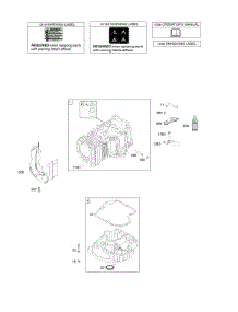 Cylinder, Engine Sump parts for Briggs & Stratton Engine 21D807-1546-G1 from AppliancePartsPros.com