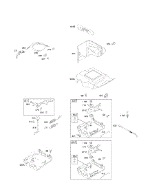 Controls, Governor Spring parts for Briggs & Stratton Engine 21M314-1355-E1 from AppliancePartsPros.com
