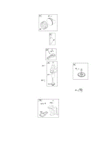 Camshaft, Crankshaft, Lubrication, Piston, Rings, Connecting Rod parts for Briggs & Stratton Engine 21R507-0005-H1 from AppliancePartsPros.com