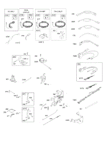 Alternator, Controls, Governor Spring, Ignition parts for Briggs & Stratton Engine 21R702-0042-G1 from AppliancePartsPros.com