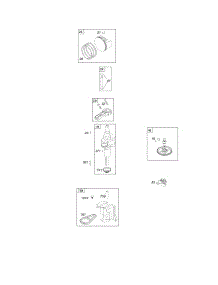 Camshaft, Crankshaft, Counter Weight, Piston, Rings, Connecting Rod parts for Briggs & Stratton Engine 21R707-0071-G1 from AppliancePartsPros.com