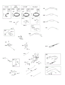 Alternator, Controls, Governor Spring, Ignition parts for Briggs & Stratton Engine 21R807-0058-F1 from AppliancePartsPros.com