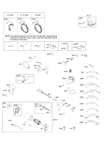 Alternator, Electric Starter, Ignition parts for Briggs & Stratton Engine 21S232-0034-F1 from AppliancePartsPros.com