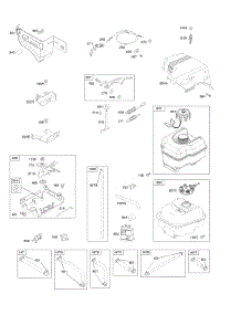 Controls, Governor Spring parts for Briggs & Stratton Engine 21T215-1115-G1 from AppliancePartsPros.com