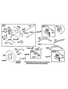 Key Panel, Elect parts for Briggs & Stratton Engine 221432-0205-01 from AppliancePartsPros.com