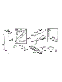 Controls parts for Briggs & Stratton Engine 221437-2045-01 from AppliancePartsPros.com