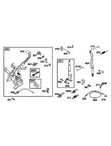 Controls parts for Briggs & Stratton Engine 226432-0114-01 from AppliancePartsPros.com