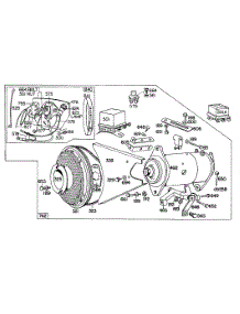 Electric Starter,Starter Control parts for Briggs & Stratton Engine 231431-0152-99 from AppliancePartsPros.com