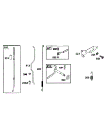 Controls parts for Briggs & Stratton Engine 233451-1151-01 from AppliancePartsPros.com