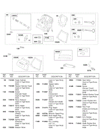 Cylinder Head, Valve Cover parts for Briggs & Stratton Engine 245437-0523-E1 from AppliancePartsPros.com