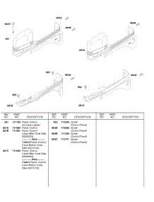 Control Panels parts for Briggs & Stratton Engine 245437-0581-B1 from AppliancePartsPros.com