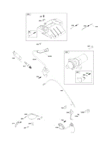 Controls, Electrical System, Governor Spring, Ignition parts for Briggs & Stratton Engine 250035-0110-B2 from AppliancePartsPros.com