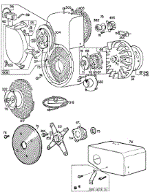 Blower Hsg,Rewind Assemblies parts for Briggs & Stratton Engine 251417-0185-99 from AppliancePartsPros.com