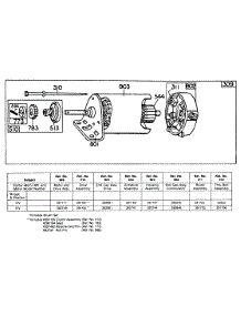 Electric Starter parts for Briggs & Stratton Engine 251707-0186-99 from AppliancePartsPros.com
