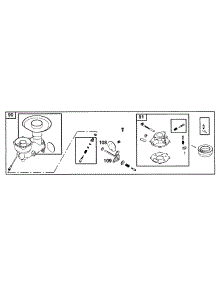 Carburetor Assy parts for Briggs & Stratton Engine 252412-0134-99 from AppliancePartsPros.com