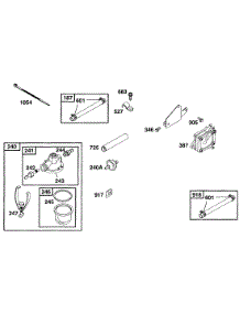 Fuel Grp parts for Briggs & Stratton Engine 252707-0204-99 from AppliancePartsPros.com