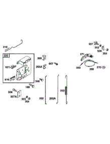 Controls parts for Briggs & Stratton Engine 252707-0673-01 from AppliancePartsPros.com
