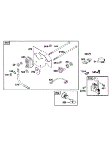 Starter Panel Kit parts for Briggs & Stratton Engine 254422-4090-01 from AppliancePartsPros.com