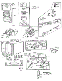Carb,A / C,Fuel Tank,Primer parts for Briggs & Stratton Engine 254427-1575-99 from AppliancePartsPros.com