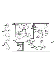Carburetor Assy parts for Briggs & Stratton Engine 254427-4010-03 from AppliancePartsPros.com