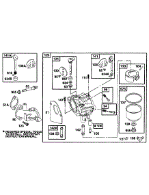 Carburetor Assy parts for Briggs & Stratton Engine 254707-0124-01 from AppliancePartsPros.com