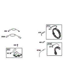 Elect parts for Briggs & Stratton Engine 254707-0127-01 from AppliancePartsPros.com