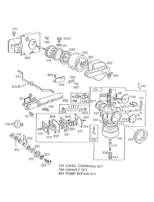 Carburetor, Air Cleaner parts for Briggs & Stratton Engine 255427-0132-99 from AppliancePartsPros.com