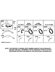 Elect parts for Briggs & Stratton Engine 255707-0114-01 from AppliancePartsPros.com