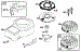 Blower Hsg, Flywheel, Screen
