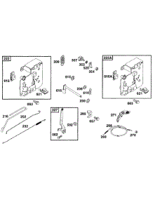 Controls parts for Briggs & Stratton Engine 256707-0124-99 from AppliancePartsPros.com