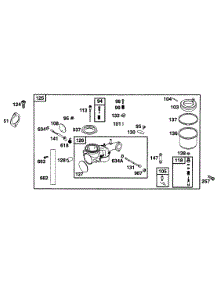 Carburetor Assy parts for Briggs & Stratton Engine 256707-4003-99 from AppliancePartsPros.com