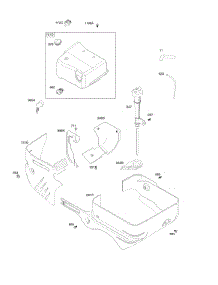 Shrouds parts for Briggs & Stratton Engine 25D137-0001-H1 from AppliancePartsPros.com
