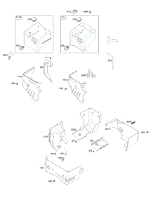 Shrouds parts for Briggs & Stratton Engine 25M137-0019-F1 from AppliancePartsPros.com